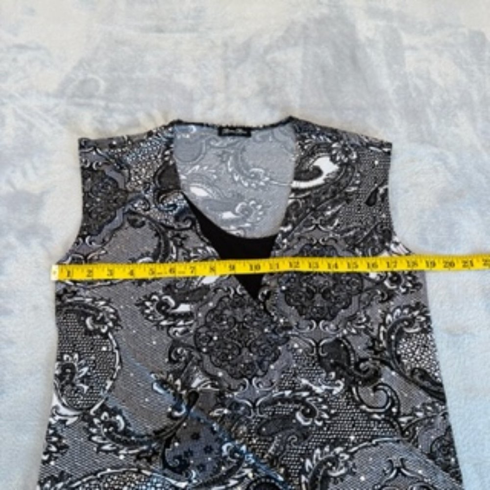 Brittany Black Women's Top Medium - Picture 7 of 11